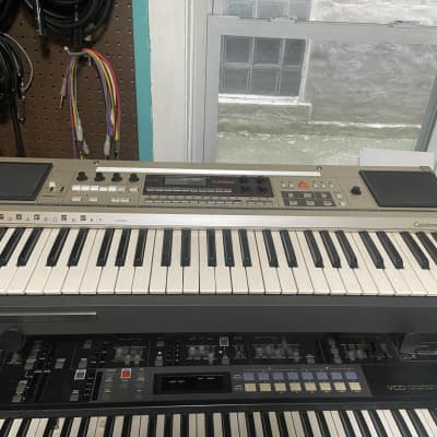 Casio CT-7000 Casiotone 61-Key Synthesizer 1980s - Gold