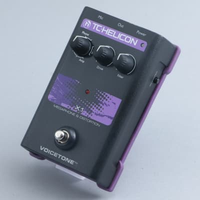 TC Helicon Voicetone X1 Megaphone & Distortion Vocal Effects