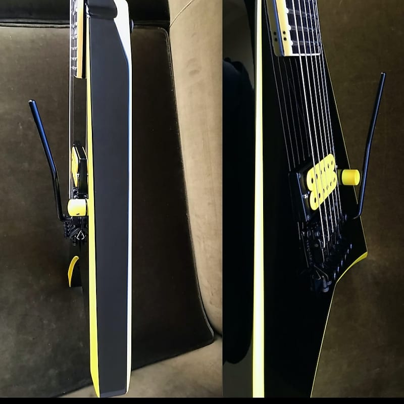 Rare Jackson 08 MIJ RR24 Black/Yellow | Reverb