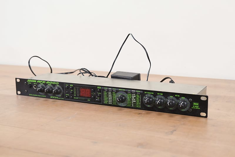 Zoom RFX-2000 Digital Reverb & Multi Effects Unit (church owned) CG00LHW