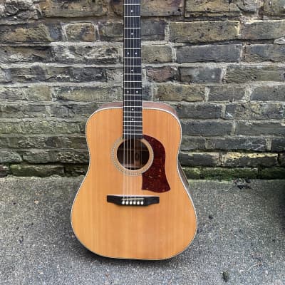 Vintage rare USA made 1977 Mossman Flint Hills acoustic guitar rosewood back and sides not Gibson Martin for sale
