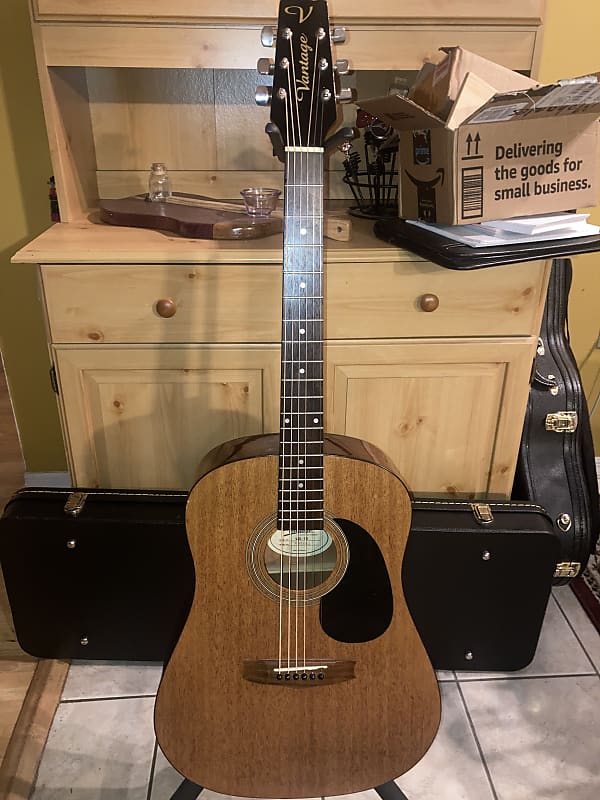 Vantage VIS-1 アコースティックギター　メンテナンス済 Vantage VIS-1 1996 - Natural | Reverb