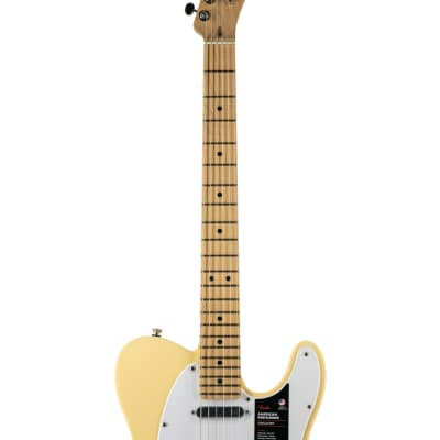 Fender American Performer Telecaster Electric Guitar, Maple Fretboard, Vintage White, US210069319 image 5