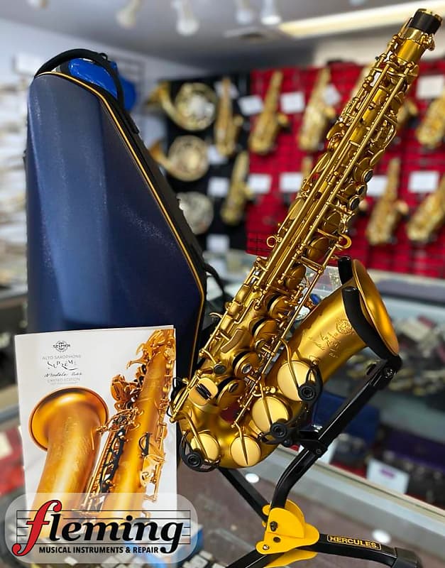Selmer Paris Supreme 92LTD22 Modèle 2022 Limited Edition (77/641) Alto Saxophone image 1