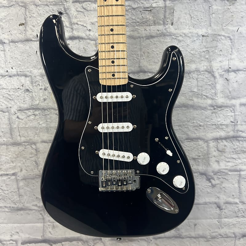 Squier Bullet Strat Gilmore Style Electric Guitar | Reverb