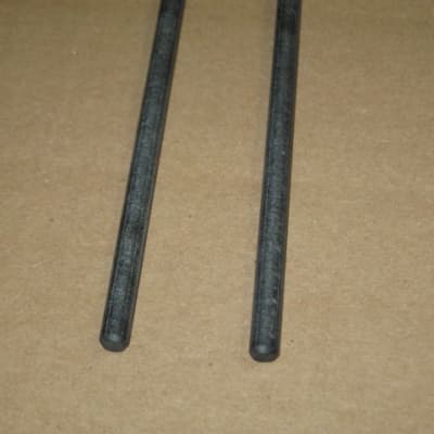 one (new old stock) pair Gambal Manufacturing GPN (UG13GPNXX) Bells, Xylophone Percussive Keyboard MALLETS, 1 inch White Hard Acrylic Ball Heads with Black Synthetic Shafts, with original packaging - from 1990s - early 2000s image 15