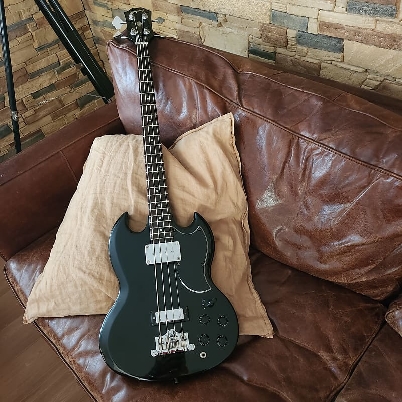 Epiphone EB 3 SG Bass Gitarre 1999 - Schwarz | Reverb