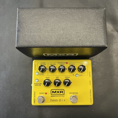 MXR M80 Bass DI + Preamp Pedal Limited Edition 2022 - Yellow New! image 2