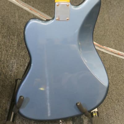Fender 2007 Reissue Made in Japan Jazzmaster 2007 - Blue with Gold Pickguard image 8