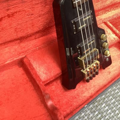 Aria Aria Pro II WL Wedge Bass headless  1980s  / vintage / Made In Japan image 19