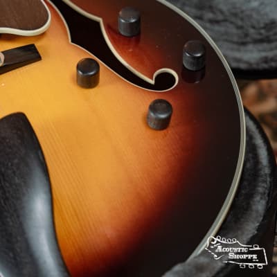 Eastman AR605CED-CS Spruce/Mahogany Classic Sunburst Archtop Guitar w/ Seymour Duncan Seth Lover Humbucker Pickup #0508 image 3