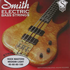 Ken Smith RM-ML Rock Master 4 String Medium Light (45 - 65 - 80 - 100) Long Scale for sale