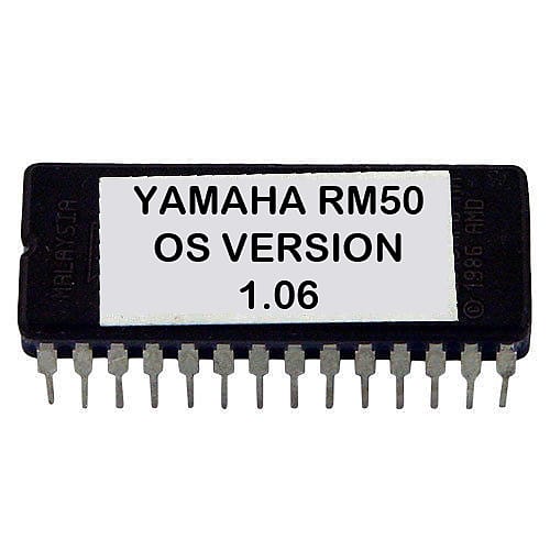 Yamaha Rm50 Latest Os V 1.06 Eprom Firmware Upgrade Update Rm 50 Eprom image 1