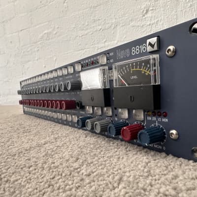 AMS Neve 8816 16-Channel Summing Mixer 2010s - Blue image 2