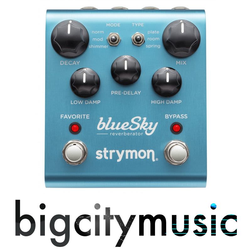 Strymon Blue Sky Reverberator V1 2010 - 2022 - Blue | Reverb