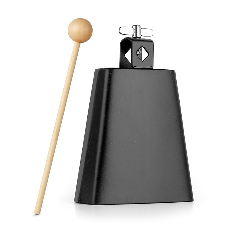 2 Pack 8 Inch Metal Cow Bell, Cowbells Noise Makers with Handle, Hand  Percussion
