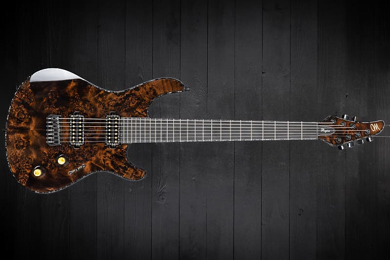 Mayones Regius Pro 7 String Trans Black (2017) - Guitar Compare