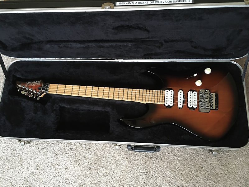 RARE 1995 Yamaha RGX421DM Electric Guitar Vintage Violin