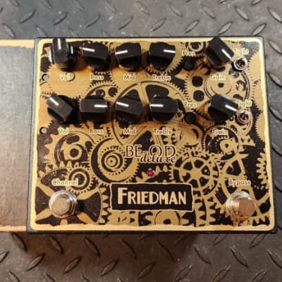 Friedman BE-OD Deluxe Overdrive Boost Distortion Clockworks Limited Edition for sale
