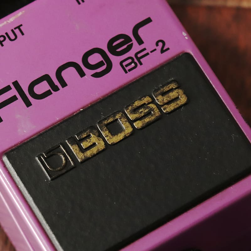 BOSS BF-2 Flanger Made in Japan Black Screw [SN 371800] (01/29 