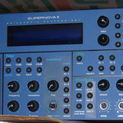original Novation Supernova 2 II Nova 24 Voice Expansion original Novation Supernova 2 II Nova 24 Voice Expansion