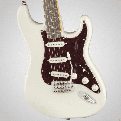 Squier Classic Vibe '70s Stratocaster Electric Guitar, Indian Laurel Olympic White image 5