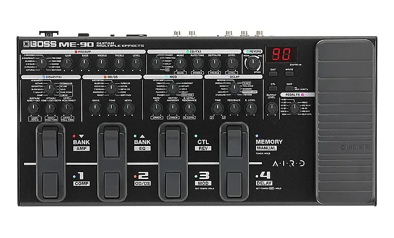 新品未使用　BOSS ME-90 MULTIPLE EFFECTS Amazon.com: Boss ME-90 Guitar Multiple Effects Bundle with