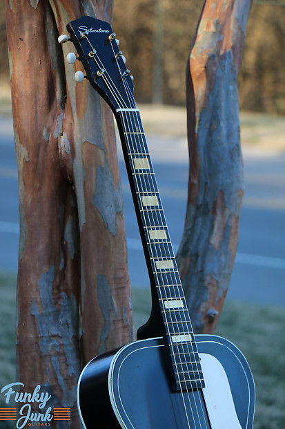 美品 シルバートーン Silvertone arched top guitar - メルカリ