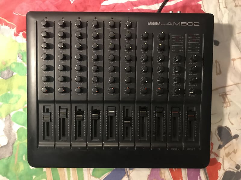 rare Yamaha AM802 (year 1989) Analog Mixer | Reverb