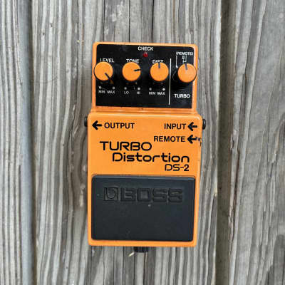 Boss DS-2 Turbo Distortion 1987 - 1989 Made In Japan | Reverb