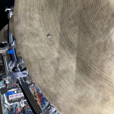 David Garibaldi's Tower of Power, Sabian 18" AA China Sizzle Cymbal, 6 Rivets 1486g 1990's image 8