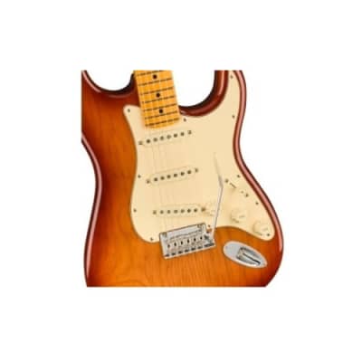 Fender American Professional II Stratocaster 6-String Electric Guitar (Right-Hand, Sienna Sunburst) image 2