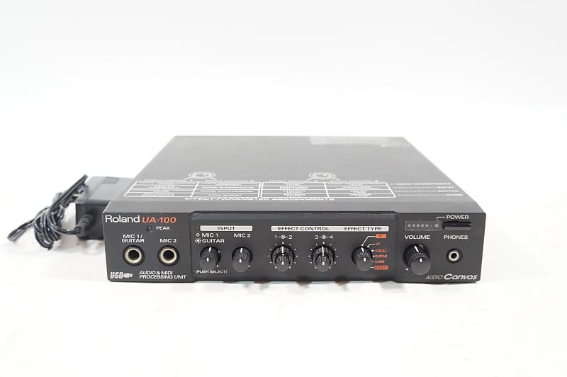 Roland UA-100 Voice Transformer Changer Formant Shifter BOSS VT-1 w/  100-240V PSU