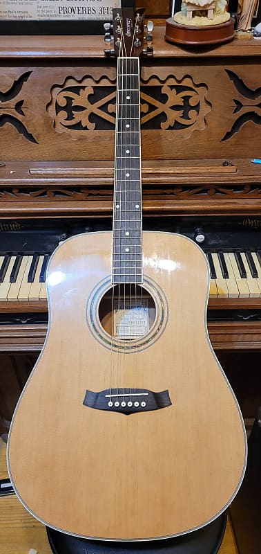 Tanglewood Discovery DBT DLXD Dreadnought Acoustic Guitar | Reverb