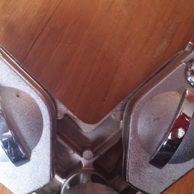 Tama OMNI-SPHERE RARE EARLY VINTAGE Japan Bass Drum Double Tom Mount Post Holder 80s image 8