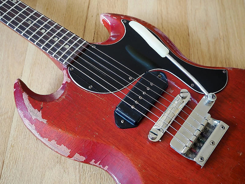 Hard Aged ‘65 SG replica Vibrola-unit Gibson Custom Shop 1964 SG Standard Reissue 