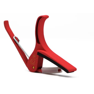 Grover GP750RD Ultra Capo - Matte Red for sale