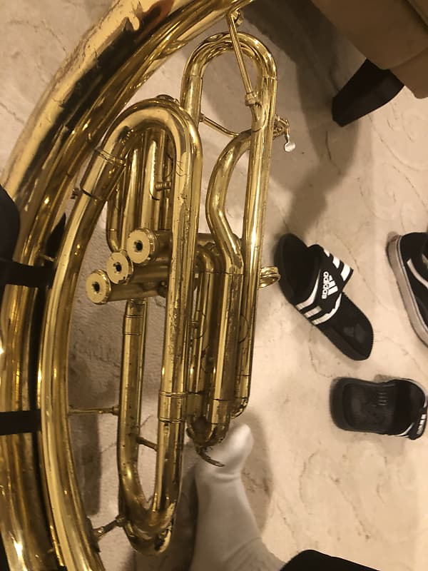 Jupiter JSH-594L 3 Valve Brass Sousaphone VERY NICE