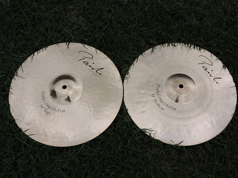 Paiste 14" Signature Reflector Dark Crisp Hi-Hat Cymbals (Pair) 2004 - 2006 image 1