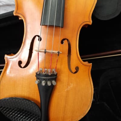 Lignatone Antonius Stradivarius Cremonenis 13" Viola with Case and Bow (Czech) image 2
