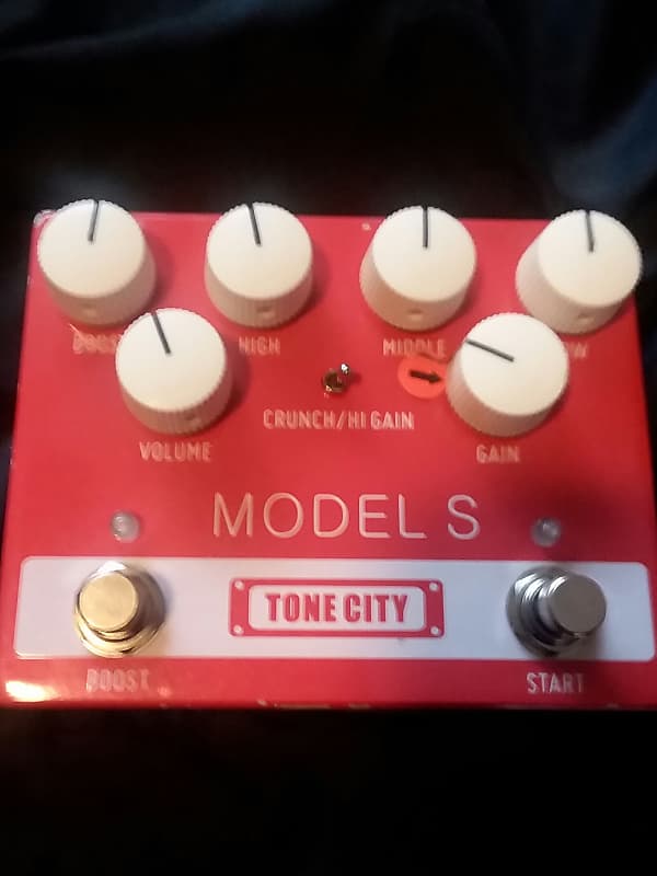 Tone City TC-T34 Model S Distortion 2016 Red image 1