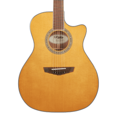 D'Angelico Excel Gramercy XT with Hardshell Case 2021 Vintage Natural image 2