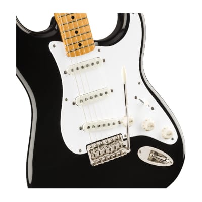 Squier Classic Vibe '50s Stratocaster - Black w/ Maple Fingerboard image 4