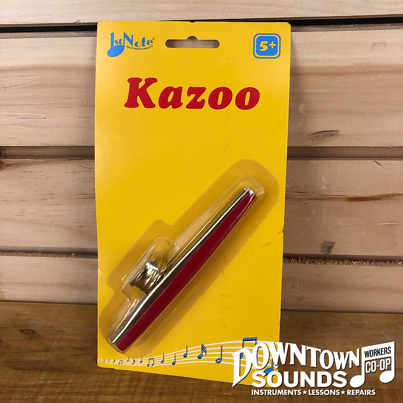 1st Note Metal Kazoo - Red or Blue
