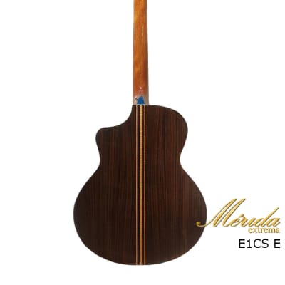 Luminous! Merida Extrema E1CS Solid Sikta Spruce & Rosewood Acoustic Electronic Guitar image 3