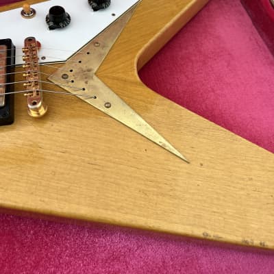Gibson Flying V Murphy lab 58 Collectors Choice Serial #1 2021 - Korina image 3