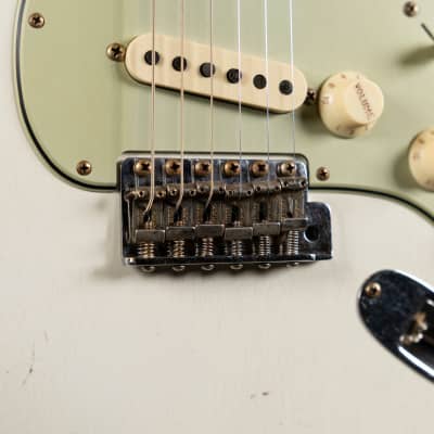 Fender Custom Shop Limited Edition 1964 L-Series Stratocaster Heavy Relic - Aged Olympic White image 7