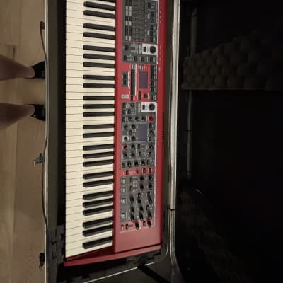 Nord Stage 3 HP76 Hammer Action Portable 76-Key Digital Piano 2017 - Present - Red
