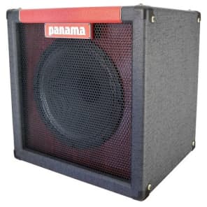 Panama Road Series 1x12 Cab (Bloodwood-Graphite/Scarlet) w/ built in attenuator and Aged V30 Driver image 3