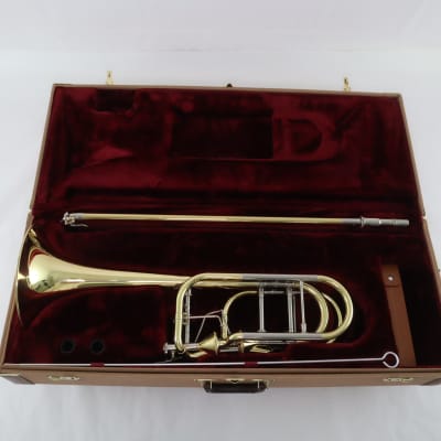 Jupiter XO Model 1240L-T Professional Dual Thayer Bass Trombone SN WB05211 NICE image 1